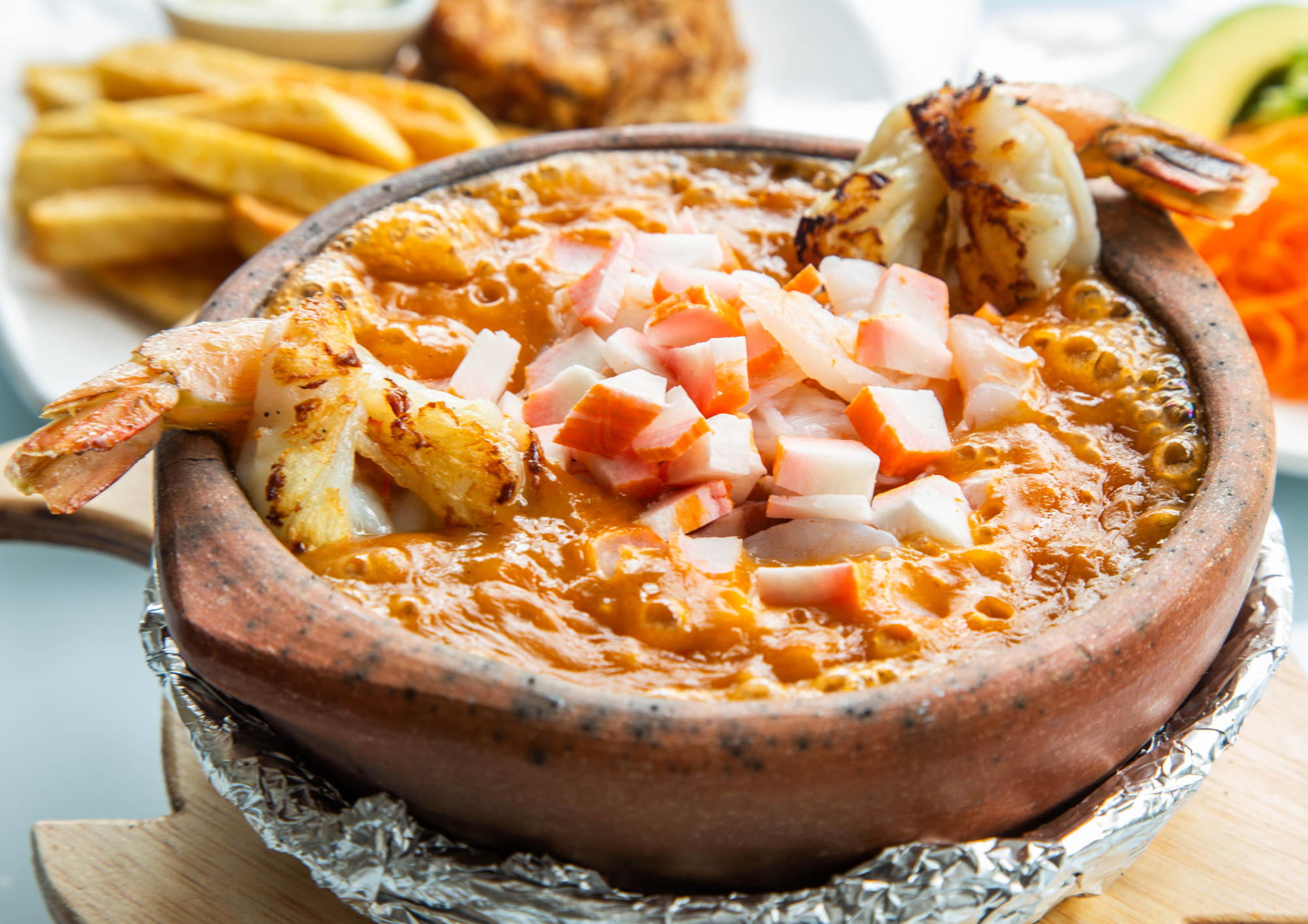 Cazuela de mariscos la subienda original
